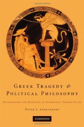 book Greek tragedy political philosophy