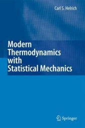 book Modern Thermodynamics with Statistical Mechanics