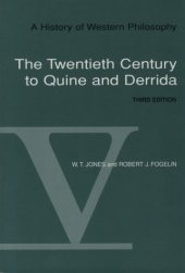 book A History of Western Philosophy: The Twentieth Century to Quine and Derrida, Volume V