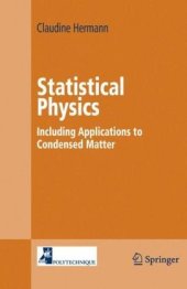 book Statistical Physics Including Applications To Condensed Matter