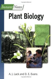 book Instant Notes. Plant Biology