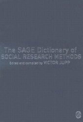 book The SAGE Dictionary of Social Research Methods