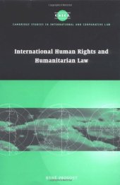 book International Human Rights and Humanitarian Law