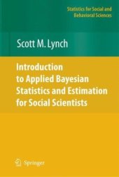 book Introduction to applied Bayesian statistics and estimation for social scientists