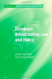 book European Broadcasting Law and Policy