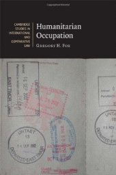 book Humanitarian occupation