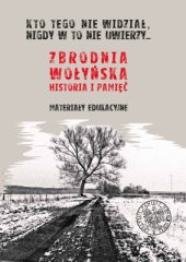 book Zbrodnia Wołyńska - historia i pamięć