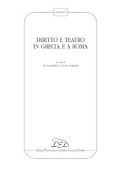 book Diritto e teatro in Grecia e a Roma