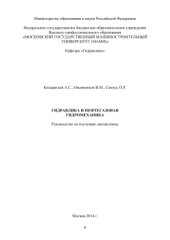 book Гидравлика и нефтегазовая гидромеханика. Руководство по изучению дисциплины