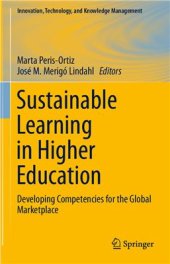 book Sustainable Learning in Higher Education: Developing Competencies for the Global Marketplace
