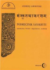 book Podręcznik Sanskrytu