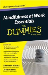 book Mindfulness at Work Essentials for Dummies