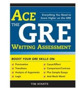 book Ace the GRE Writing Assessment