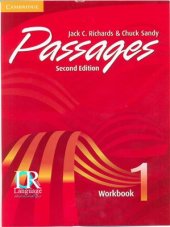 book Passages 1 Workbook - Second Edition