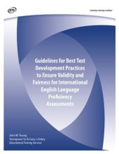 book Guidelines for Best Test Development Practices