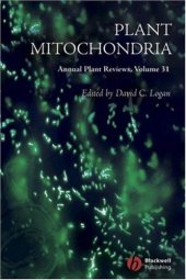 book Annual Plant Reviews, Plant Mitochondria