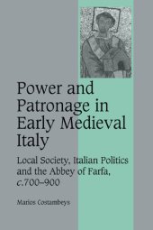 book Power and patronage early med italy