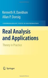 book Real Analysis and Applications: Theory in Practice