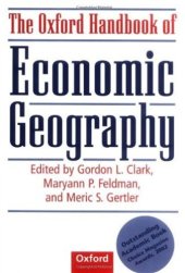 book The Oxford Handbook of Economic Geography