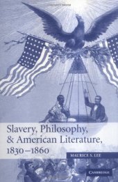 book Slavery philosophy american literature