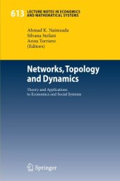 book Networks, Topology and Dynamics: Theory and Applications to Economics and Social Systems