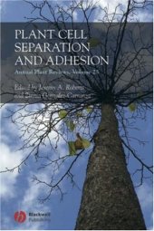 book Annual Plant Reviews, Plant Cell Separation and Adhesion