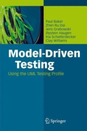 book Model-Driven Testing- Using the UML Testing Profile