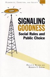 book Signaling Goodness: Social Rules and Public Choice