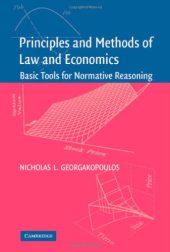 book Principles methods law and economics