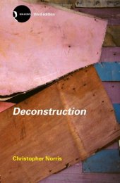 book Norris - Deconstruction -Theory and Practice