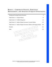 book CFA Level 1 Schweser Study Notes 2009 Book 4