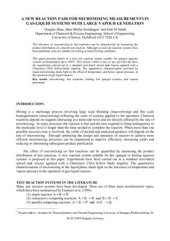 book A new reaction pair for micromixing measurements in gas-liquid systems with large vapour generation