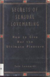 book The Secrets of Sensual Lovemaking: How to Give Her the Ultimate Pleasure