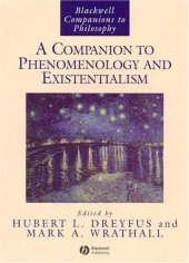 book A Companion to Phenomenology and Existentialism