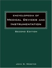 book Encyclopedia of Medical Devices and Instrumentation, 6 Volume Set