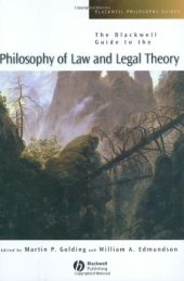 book The Blackwell Guide to the Philosophy of Law and Legal Theory