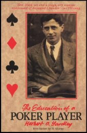 book Education of a Poker Player