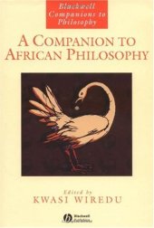 book A Companion to African Philosophy