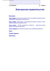 book Электронное правительство
