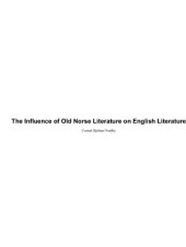 book The Influence Of Old Norse Literature On English Literature