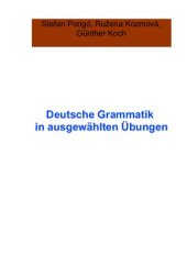 book Deutsche Grammatik in ausgewählten Übungen