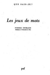 book Les jeux de mots