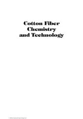 book Cotton Fiber Chemistry and Technology (Филип Дж. Уокелин. Хлопковое волокно: химия и технология)