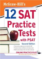 book 12 SAT Practice Tests and PSAT with Answer Key