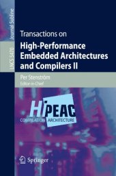 book Transactions on High-Performance Embedded Architectures and Compilers II