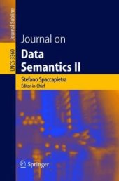 book Journal on Data Semantics II