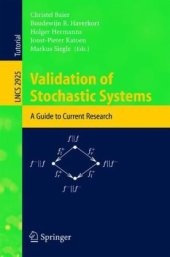 book Validation of Stochastic Systems: A Guide to Current Research