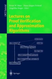 book Lectures on Proof Verification and Approximation Algorithms