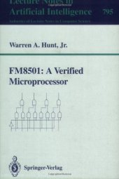 book FM8501: A Verified Microprocessor