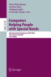 book Computers Helping People with Special Needs: 9th International Conference, ICCHP 2004, Paris, France, July 7-9, 2004. Proceedings